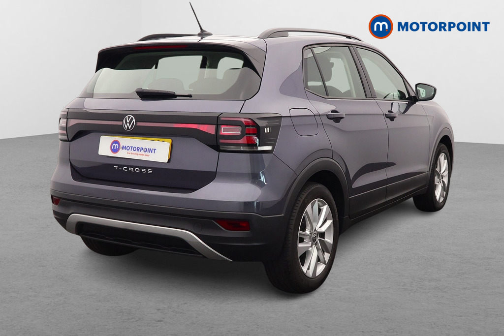 Volkswagen T-Cross SE Manual Petrol SUV - Stock Number (1645823) - Drivers side rear corner