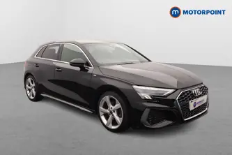 Audi A3 S Line Manual Petrol Hatchback - Stock Number (1645935) - Drivers side front corner