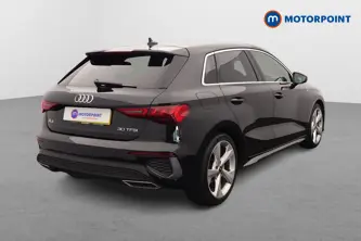 Audi A3 S Line Manual Petrol Hatchback - Stock Number (1645935) - Drivers side rear corner