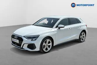 Audi A3 S Line Automatic Petrol Plug-In Hybrid Hatchback - Stock Number (1646465) - Passenger side front corner
