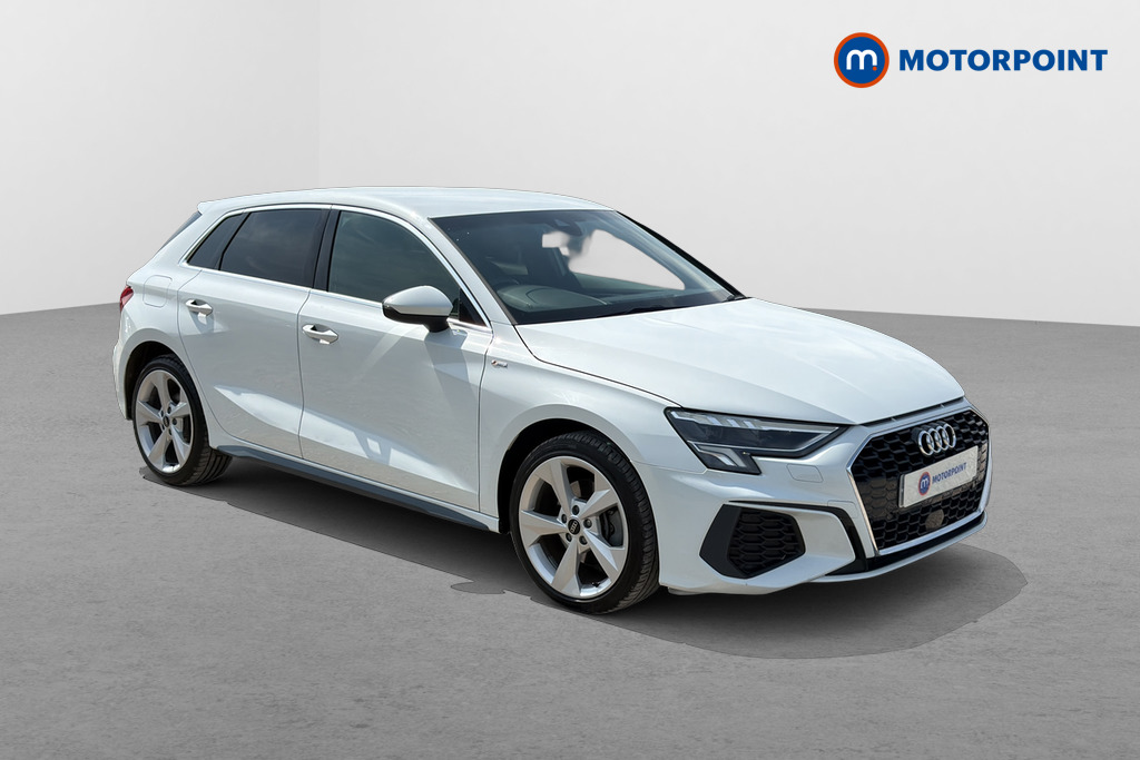Audi A3 S Line Automatic Petrol Plug-In Hybrid Hatchback - Stock Number (1646465) - Drivers side front corner
