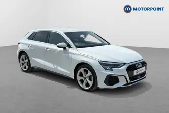 Audi A3 S Line Automatic Petrol Plug-In Hybrid Hatchback - Stock Number (1646465) - Drivers side front corner