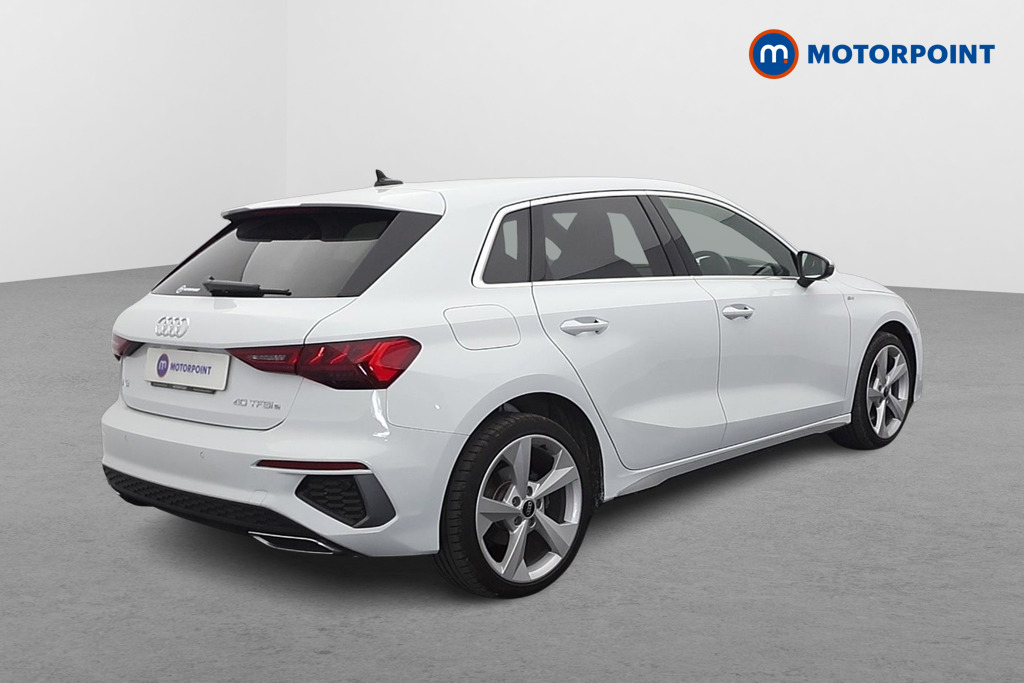 Audi A3 S Line Automatic Petrol Plug-In Hybrid Hatchback - Stock Number (1646469) - Drivers side rear corner