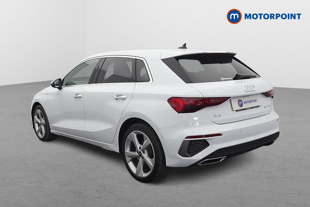 Audi A3 S Line Automatic Petrol Plug-In Hybrid Hatchback - Stock Number (1646469) - Passenger side rear corner