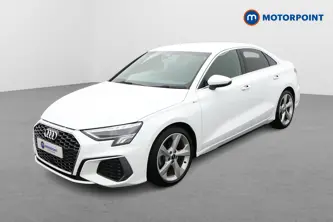 Audi A3 S Line Automatic Petrol Saloon - Stock Number (1646733) - Passenger side front corner