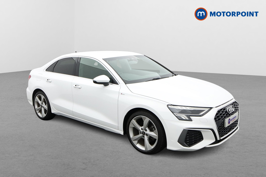 Audi A3 S Line Automatic Petrol Saloon - Stock Number (1646733) - Drivers side front corner