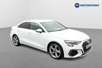 Audi A3 S Line Automatic Petrol Saloon - Stock Number (1646733) - Drivers side front corner