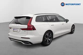 Volvo V60 R Design Automatic Petrol Estate - Stock Number (1647106) - Drivers side rear corner