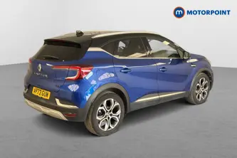Renault Captur Techno Automatic Petrol-Electric Hybrid SUV - Stock Number (1647267) - Passenger side rear corner