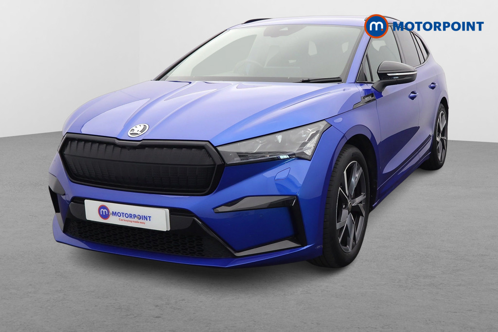 Skoda Enyaq Sportline Plus Automatic Electric SUV - Stock Number (1647769) - Passenger side front corner