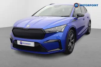 Skoda Enyaq Sportline Plus Automatic Electric SUV - Stock Number (1647769) - Passenger side front corner
