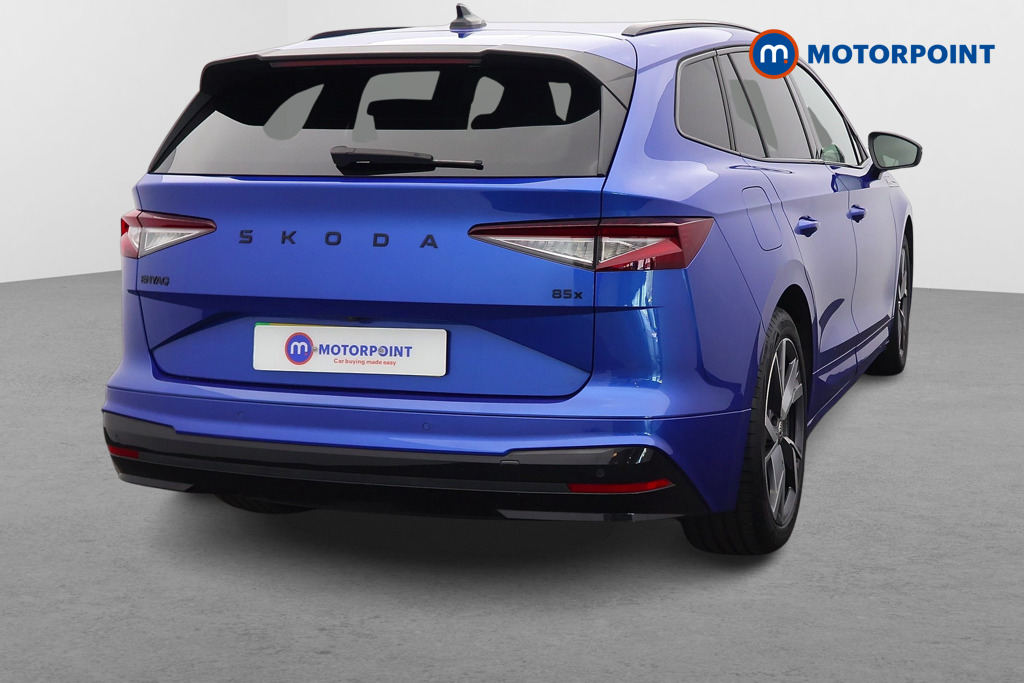 Skoda Enyaq Sportline Plus Automatic Electric SUV - Stock Number (1647769) - Drivers side rear corner