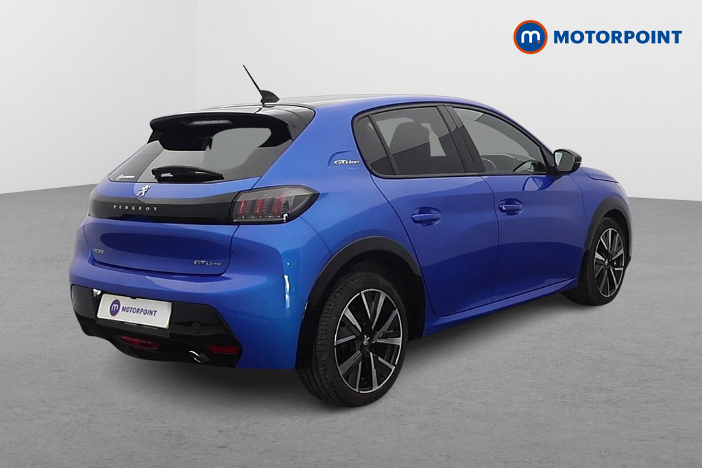 Peugeot 208 Gt Line Manual Petrol Hatchback - Stock Number (1647791) - Drivers side rear corner