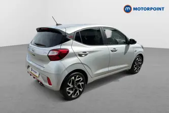 Hyundai I10 N Line Manual Petrol Hatchback - Stock Number (1647796) - Passenger side rear corner