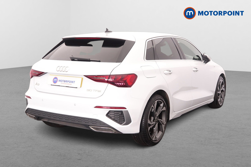 Audi A3 S Line Automatic Petrol Hatchback - Stock Number (1647829) - Drivers side rear corner
