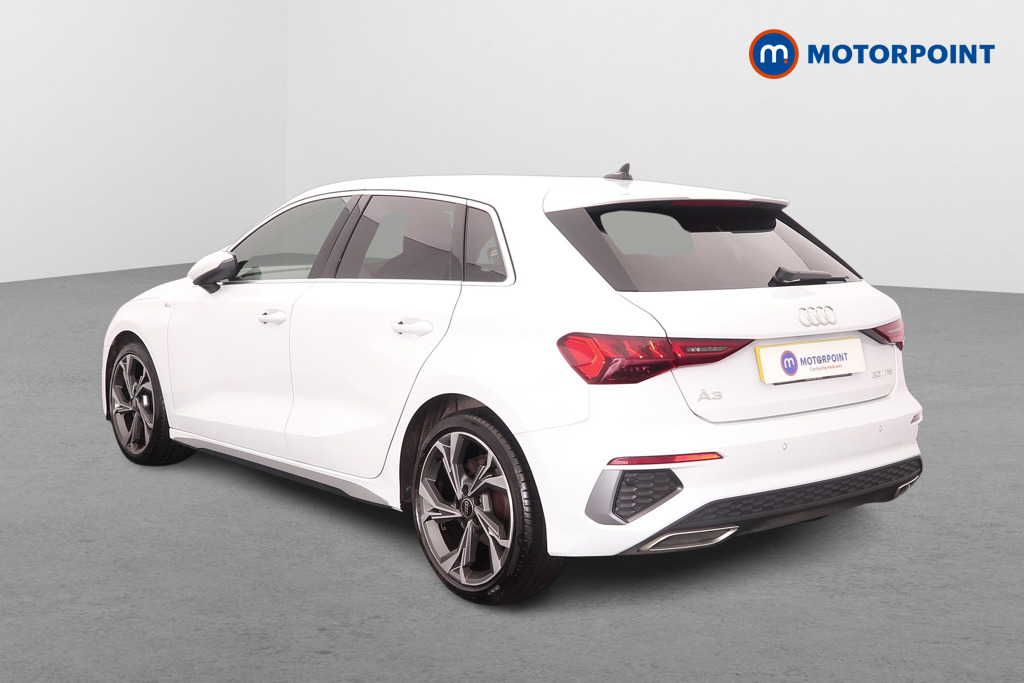 Audi A3 S Line Automatic Petrol Hatchback - Stock Number (1647829) - Passenger side rear corner