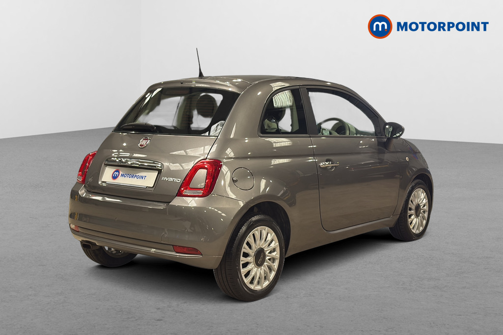 Fiat 500 Lounge Manual Petrol Hatchback - Stock Number (1648097) - Passenger side rear corner