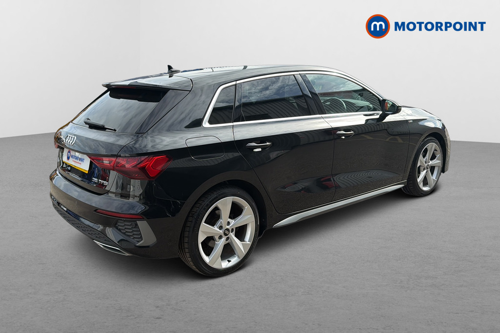 Audi A3 S Line Automatic Petrol Hatchback - Stock Number (1648155) - Passenger side rear corner