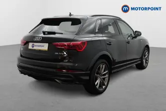 Audi Q3 Black Edition Automatic Petrol SUV - Stock Number (1648166) - Drivers side rear corner