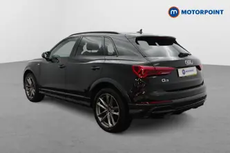 Audi Q3 Black Edition Automatic Petrol SUV - Stock Number (1648166) - Passenger side rear corner