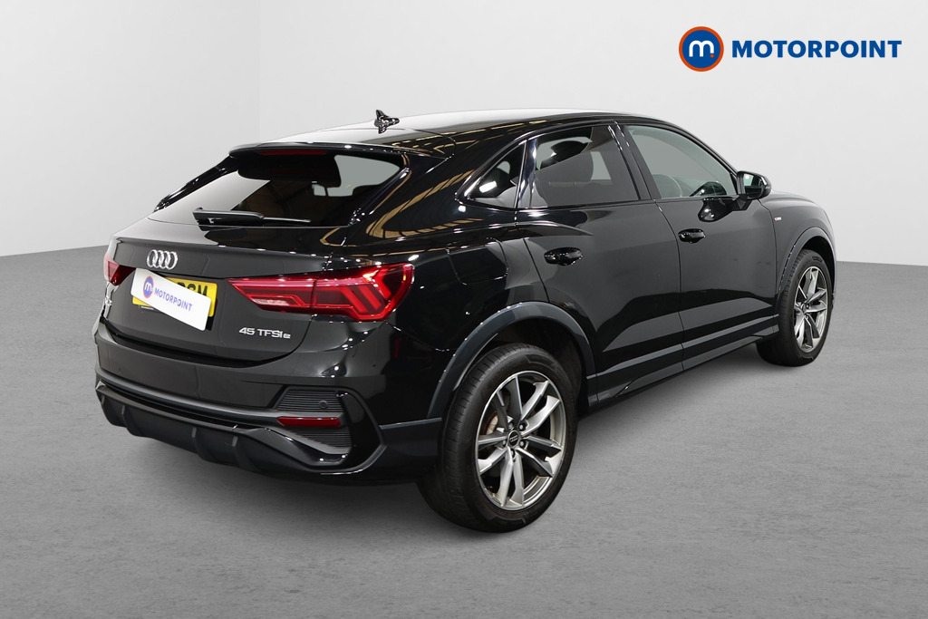 Audi Q3 Black Edition Automatic Petrol Plug-In Hybrid SUV - Stock Number (1648798) - Drivers side rear corner