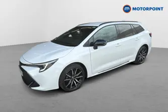 Toyota Corolla Gr Sport Automatic Petrol-Electric Hybrid Estate - Stock Number (1648822) - Passenger side front corner