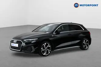 Audi A3 S Line Manual Petrol Hatchback - Stock Number (1648896) - Passenger side front corner