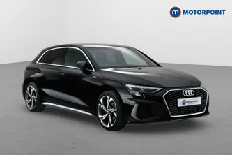 Audi A3 S Line Manual Petrol Hatchback - Stock Number (1648896) - Drivers side front corner