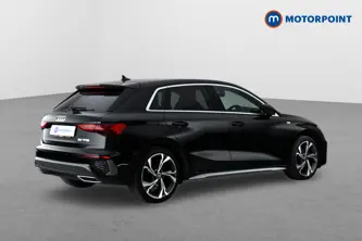 Audi A3 S Line Manual Petrol Hatchback - Stock Number (1648896) - Drivers side rear corner
