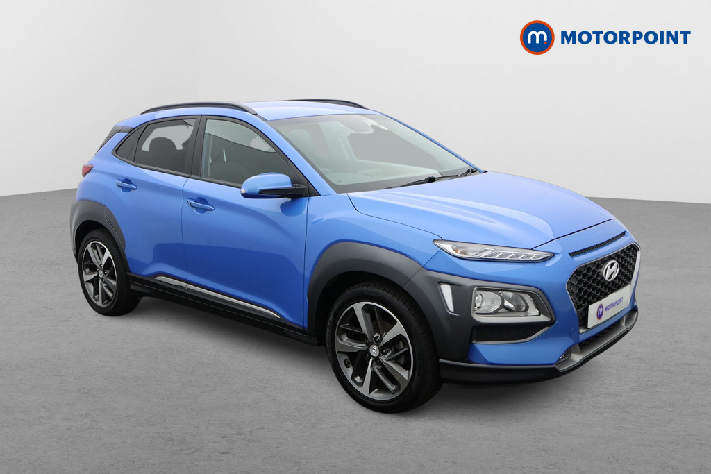 Hyundai Kona Premium Manual Petrol SUV - Stock Number (1649428) - Drivers side front corner