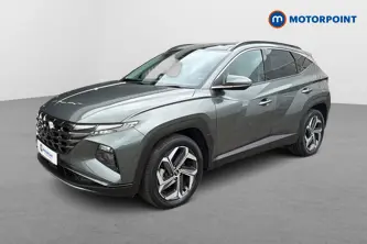 Hyundai Tucson Ultimate Automatic Petrol-Electric Hybrid SUV - Stock Number (1649477) - Passenger side front corner