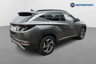 Hyundai Tucson Ultimate Automatic Petrol-Electric Hybrid SUV - Stock Number (1649477) - Passenger side rear corner