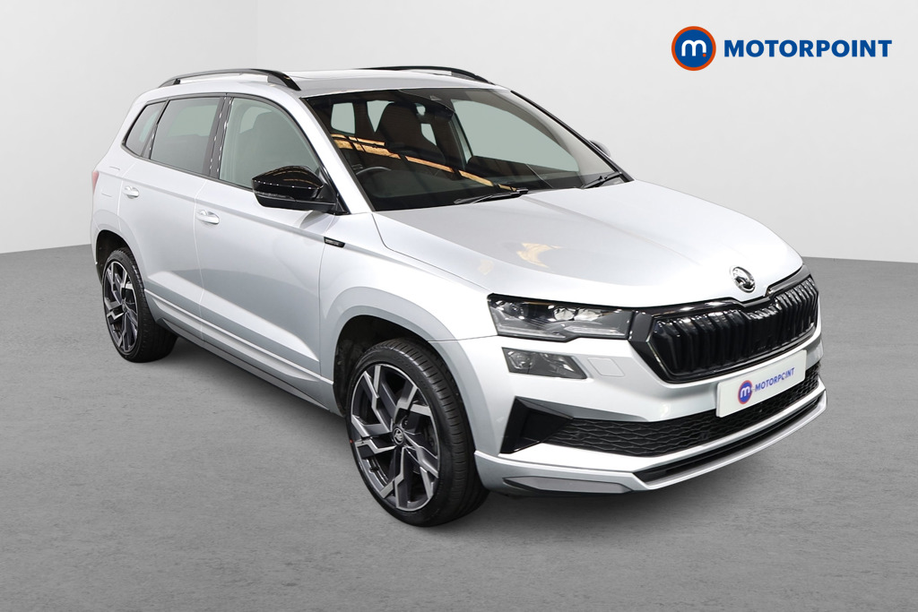 Skoda Karoq Sportline Edition Automatic Petrol SUV - Stock Number (1649949) - Drivers side front corner