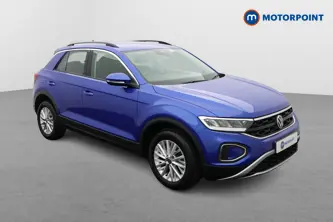 Volkswagen T-Roc Life Manual Petrol SUV - Stock Number (1649962) - Drivers side front corner