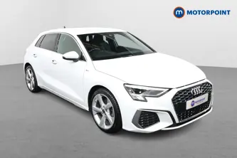 Audi A3 S Line Manual Petrol Hatchback - Stock Number (1650065) - Drivers side front corner