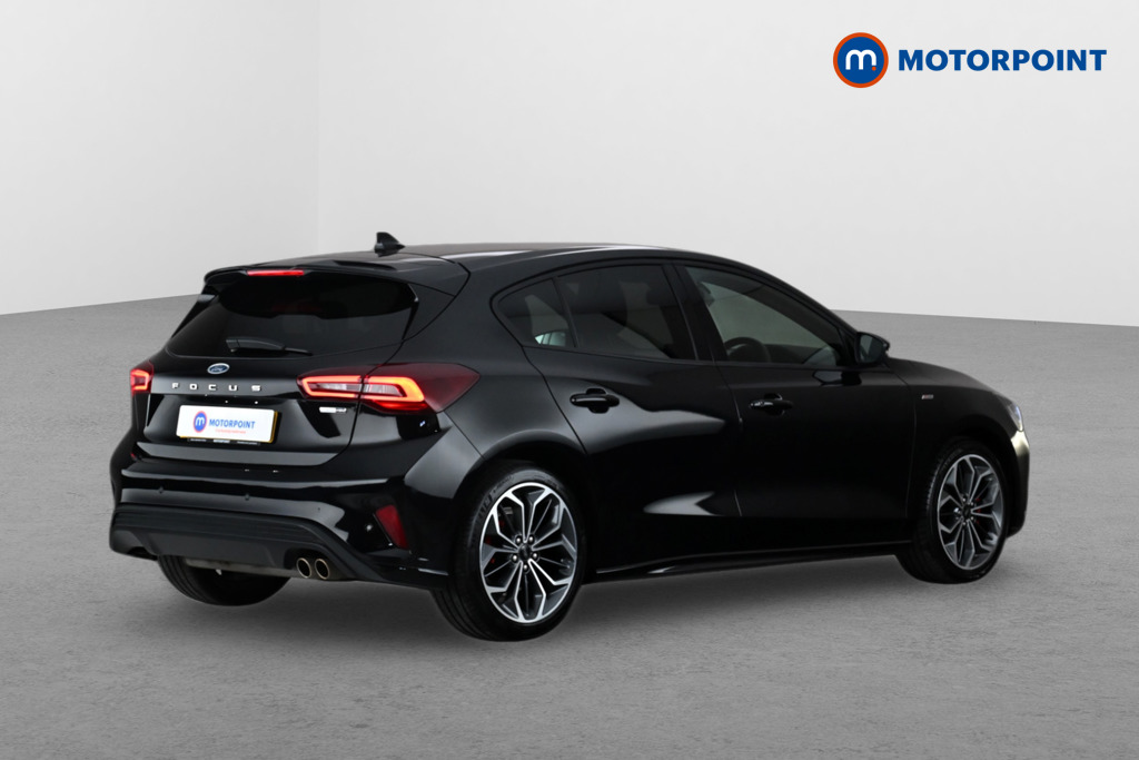 Ford Focus St-Line X Automatic Petrol Hatchback - Stock Number (1650081) - Drivers side rear corner