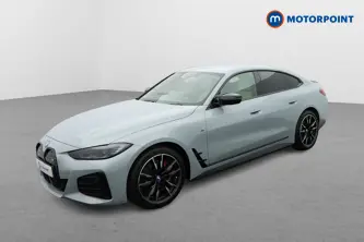 BMW I4 M50 Automatic Electric Hatchback - Stock Number (1650086) - Passenger side front corner