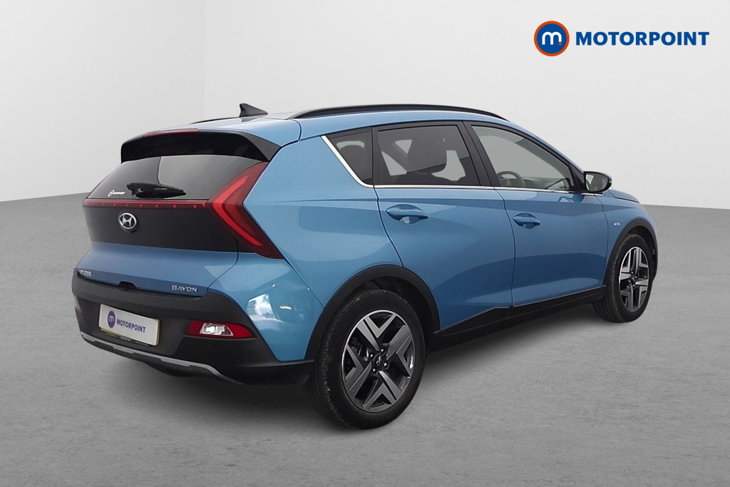 Hyundai Bayon Premium Automatic Petrol SUV - Stock Number (1650114) - Drivers side rear corner