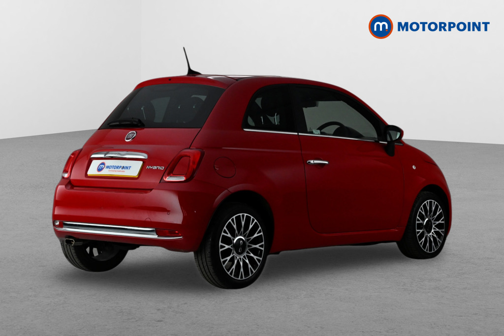 Fiat 500 1.0 Mild Hybrid 3Dr Manual Petrol Hatchback - Stock Number (1650136) - Drivers side rear corner