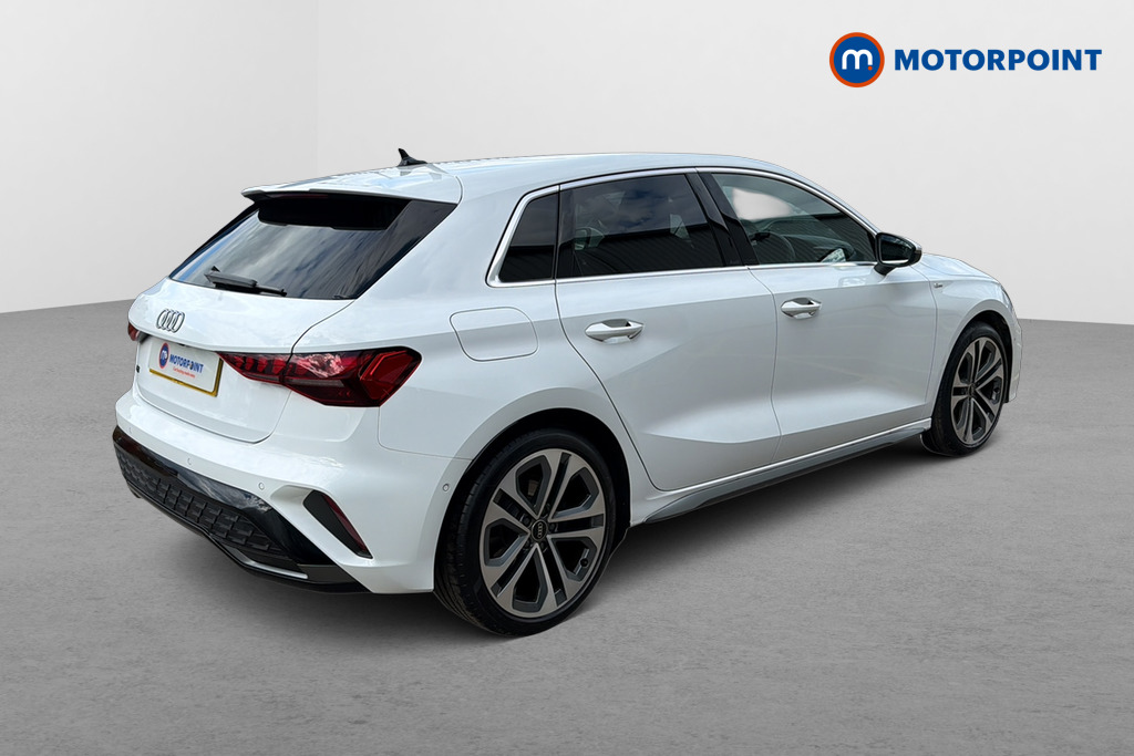 Audi A3 S Line Automatic Petrol Hatchback - Stock Number (1650232) - Passenger side rear corner