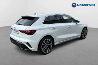 Audi A3 S Line Automatic Petrol Hatchback - Stock Number (1650232) - Passenger side rear corner