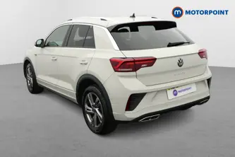 Volkswagen T-Roc R-Line Manual Petrol SUV - Stock Number (1650410) - Passenger side rear corner