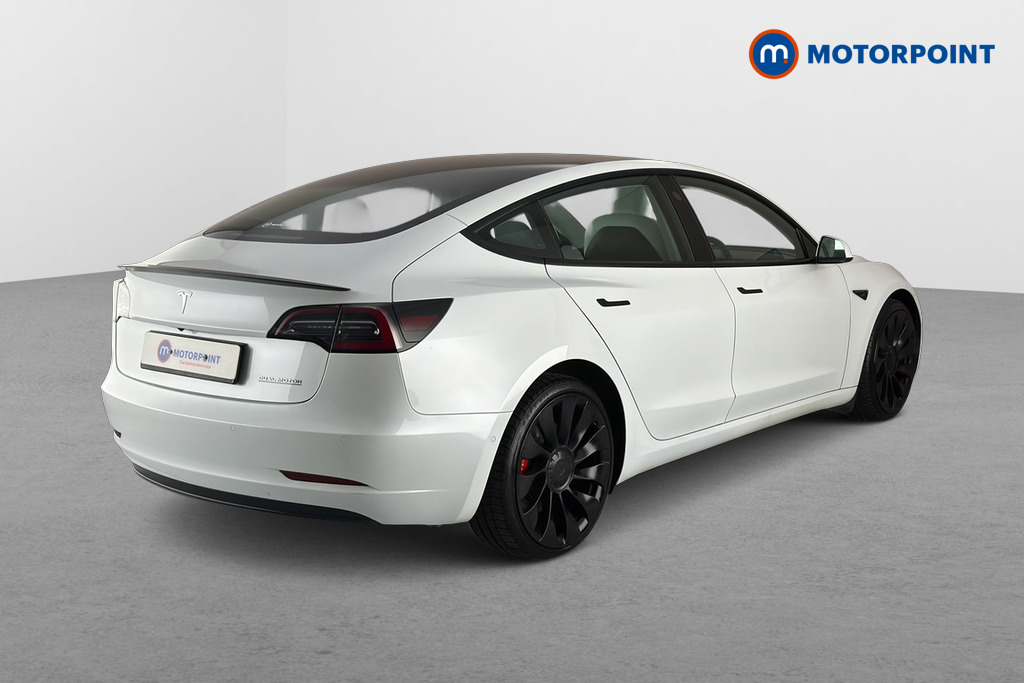 Tesla Model 3 Performance Automatic Electric Saloon - Stock Number (1650532) - Passenger side rear corner