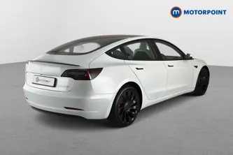 Tesla Model 3 Performance Automatic Electric Saloon - Stock Number (1650532) - Passenger side rear corner