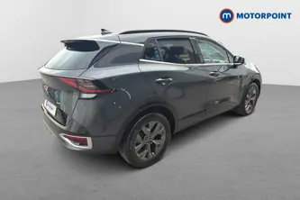 KIA Sportage Gt-Line Automatic Petrol-Electric Hybrid SUV - Stock Number (1650535) - Passenger side rear corner