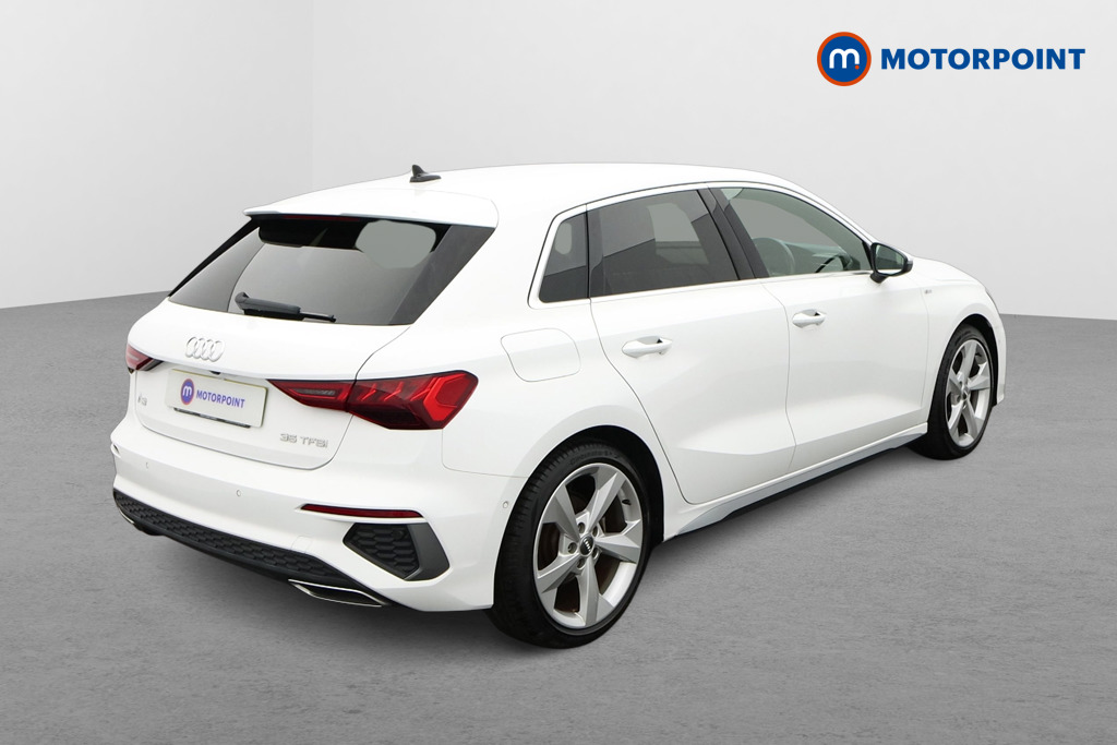 Audi A3 S Line Automatic Petrol Hatchback - Stock Number (1650749) - Drivers side rear corner