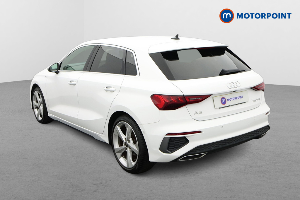 Audi A3 S Line Automatic Petrol Hatchback - Stock Number (1650749) - Passenger side rear corner