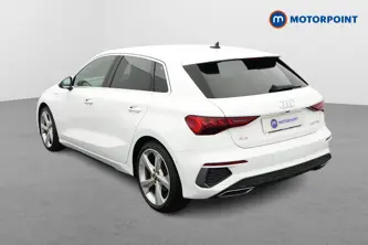 Audi A3 S Line Automatic Petrol Hatchback - Stock Number (1650749) - Passenger side rear corner