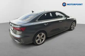 Audi A3 S Line Automatic Petrol Saloon - Stock Number (1650824) - Passenger side rear corner