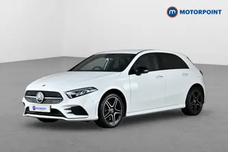 Mercedes-Benz A Class Amg Line Automatic Petrol Plug-In Hybrid Hatchback - Stock Number (1650999) - Passenger side front corner